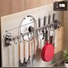 No-Drill Aluminum Kitchen Organizer Rack