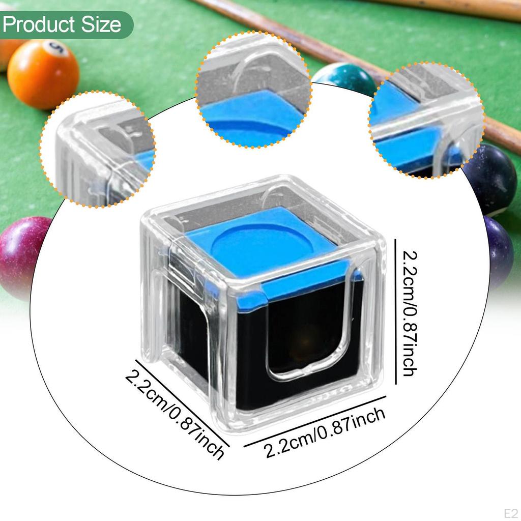 Pool Cue Chalk Accessories Portable Increase Friction,Billiard Sticks Chalk,High