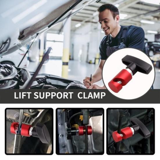 1PCS/2PCS Car Hood Lift Rod Support Clamp Shock Prop Strut Stopper Retainer Tool 1PCS