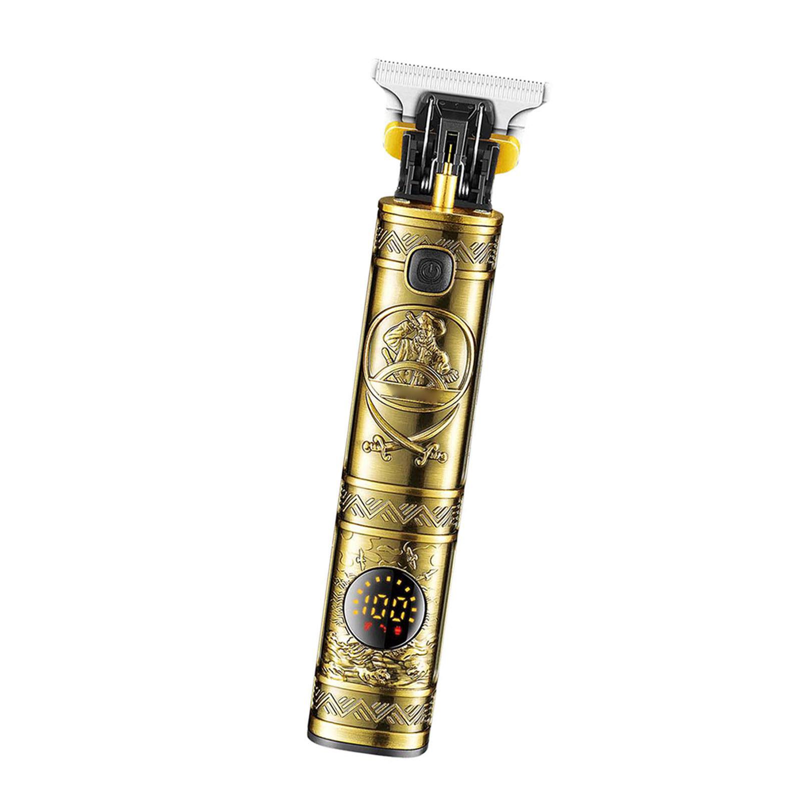 Hairdresser Hair Salon Sculpture Digital Display Electric Hair Clippers