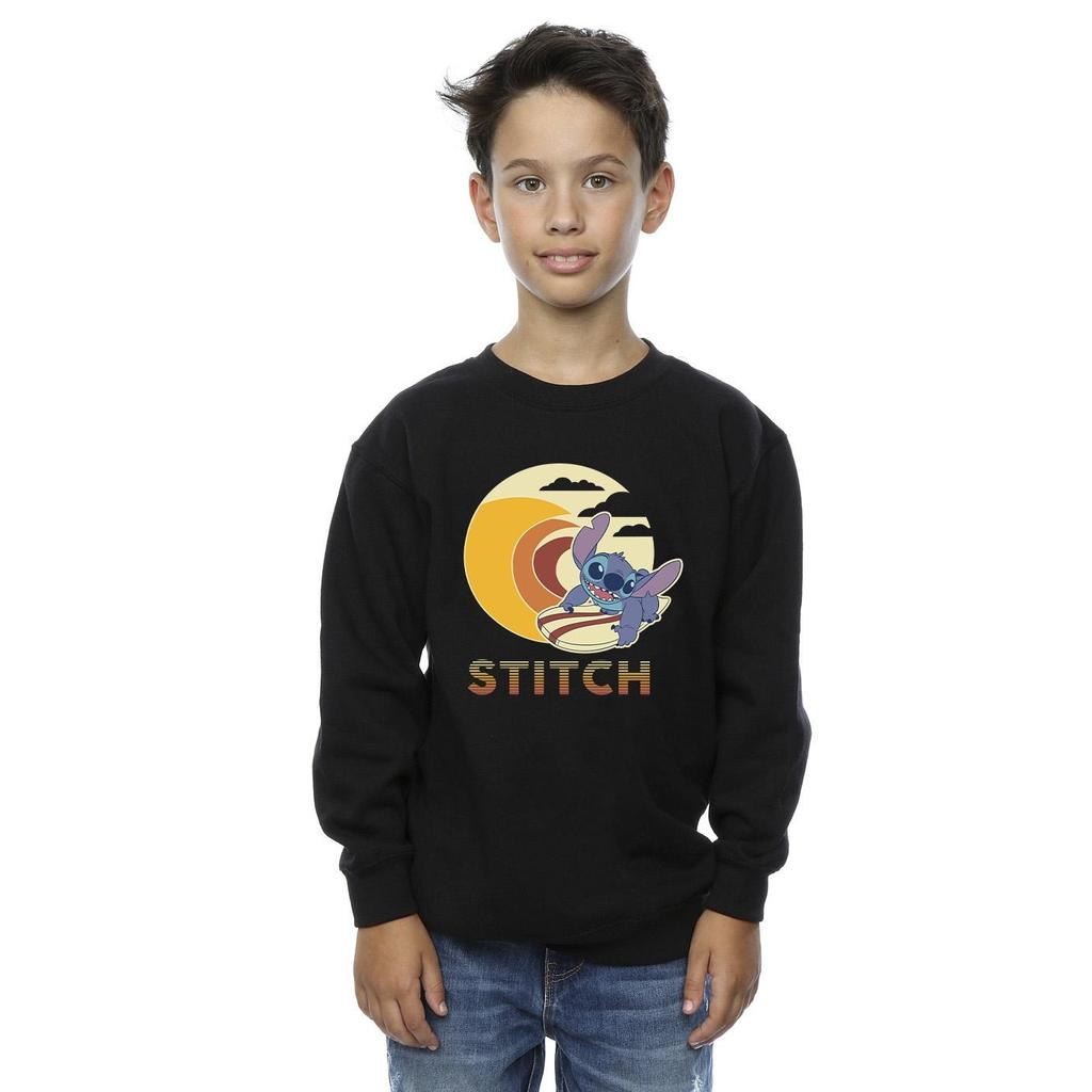 Disney Boys Lilo & Stitch Summer Waves Sweatshirt