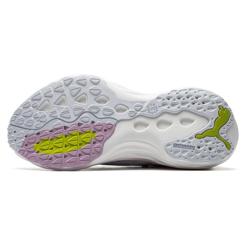 Puma Foreverrun Nitro Classic Versatile Cushioning Breathable Low-Top Running Shoes Women sneaker Pink Blue 379567-02