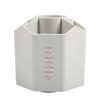 5-hole Large-capacity Rotating Pen Holder Storage Box Office Desktop Stationery Pen Holder Simple Student Supplies