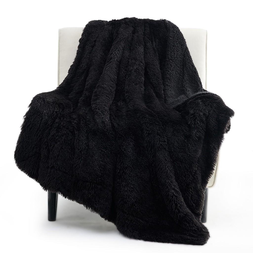 Faux Fur Oversized Blanket Super Soft Cozy Blanket Luxury Fluffy Throw Blan