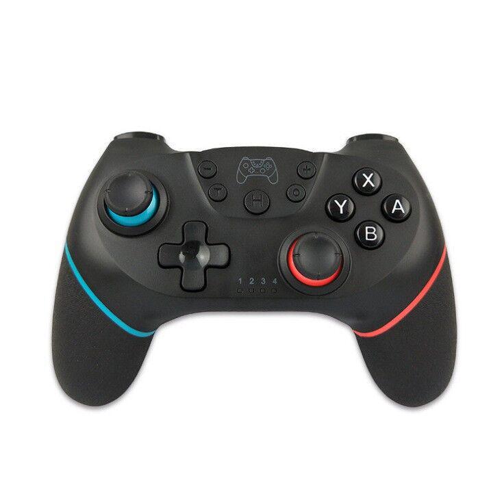 Pro Wireless Bluetooth Controller with Vibration & 6-Axis Somatosensory, Rubber Grip