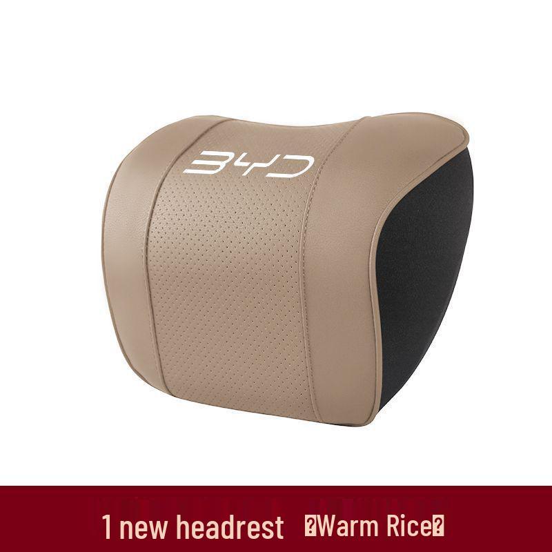 BYD Memory Foam Headrest & Lumbar Support Cushion for Han, Tang, Qin PLUS, Song Pro MAX Models 1 Headrest