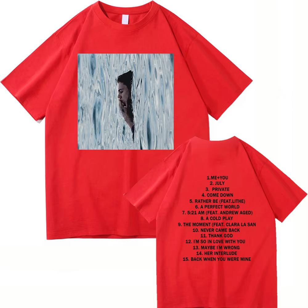 The Kid Laroi Before I Forget Tee Shirt 2026 New Album Menwomen Clothing Harajuku High Quality Tops pure Cotton TShirts Vintage