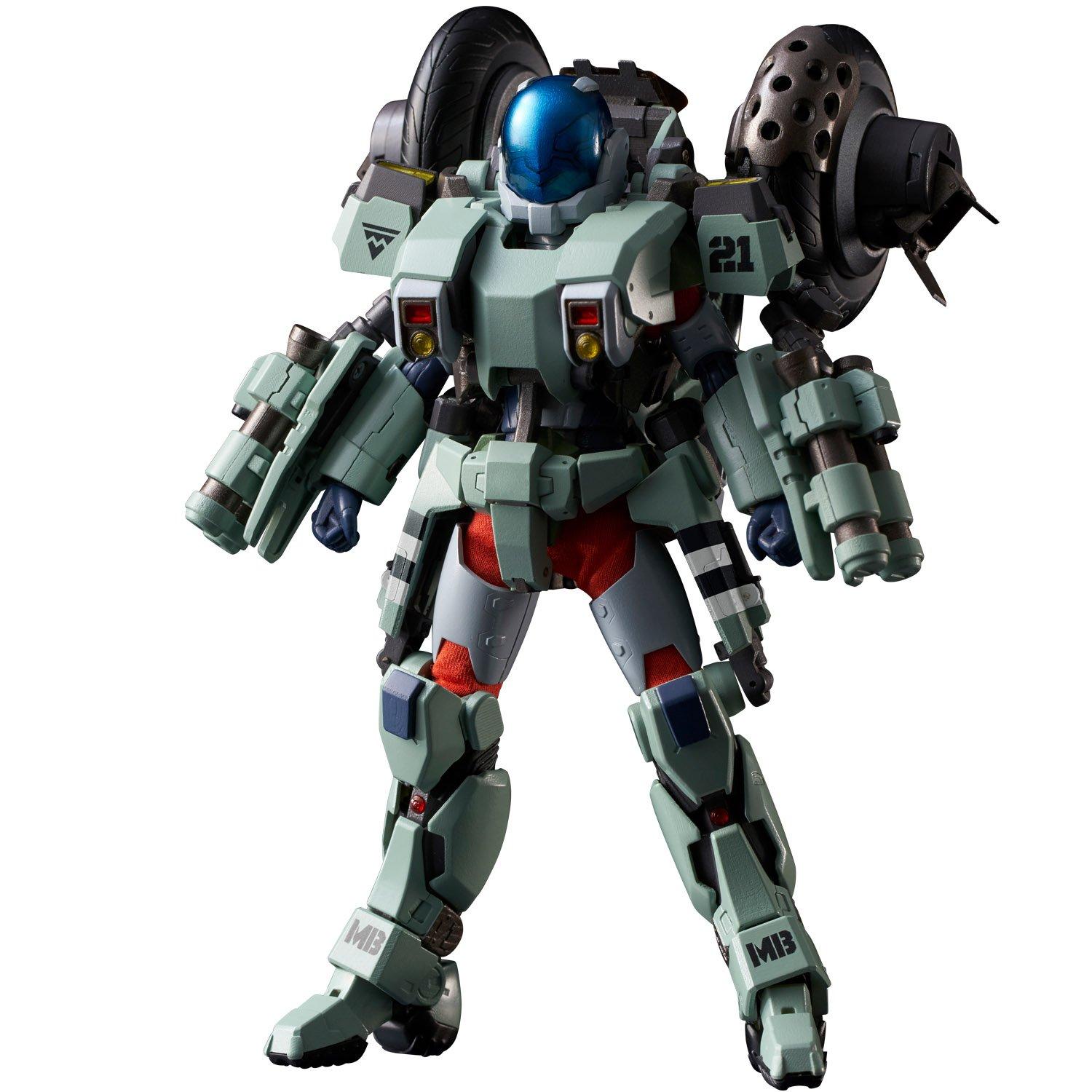 

RIOBOT Genesis Climber MOSPEADA MOSPEADA Stick Scale ABS Painted Complete Action Figure 1/12 VR-052F (Second Reissue) 1/12 Die-Cast & зелёный