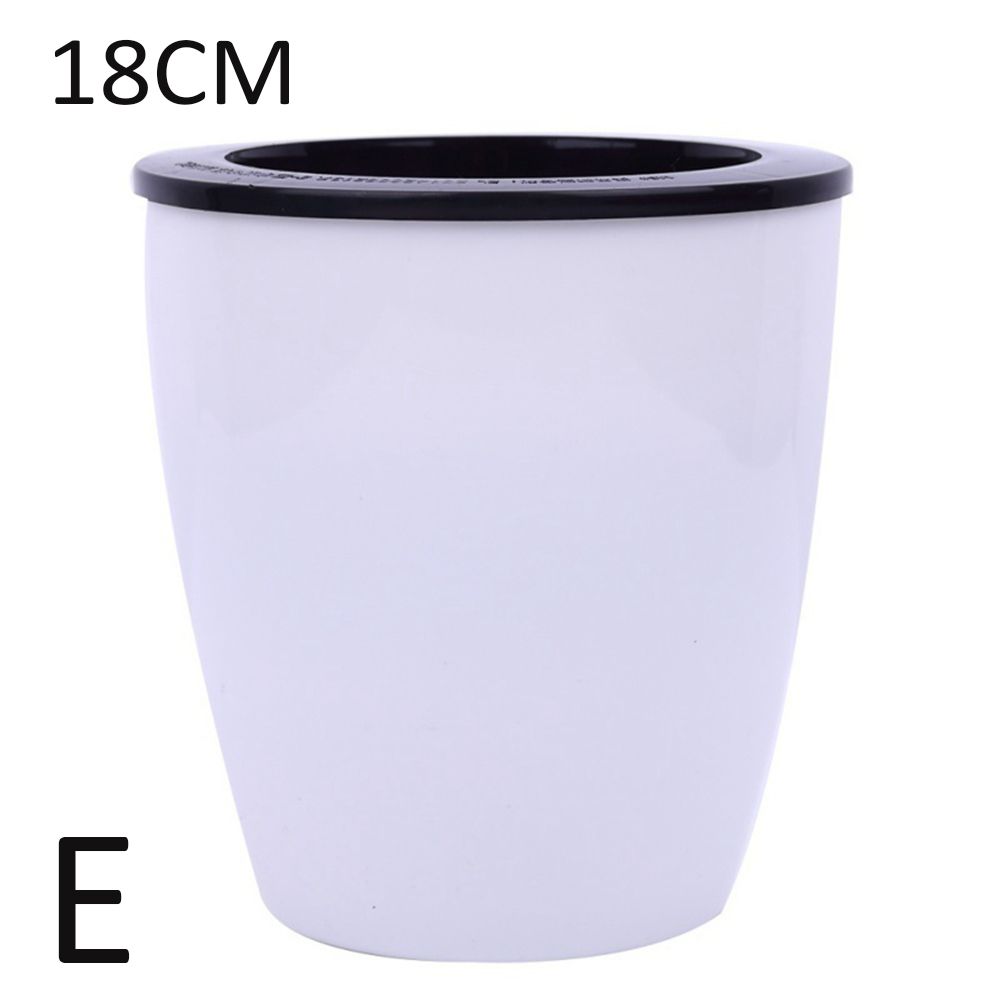 Automatic Self Watering Desktop Decoration Office Home Decor Planter Flower Pots Plants Basket