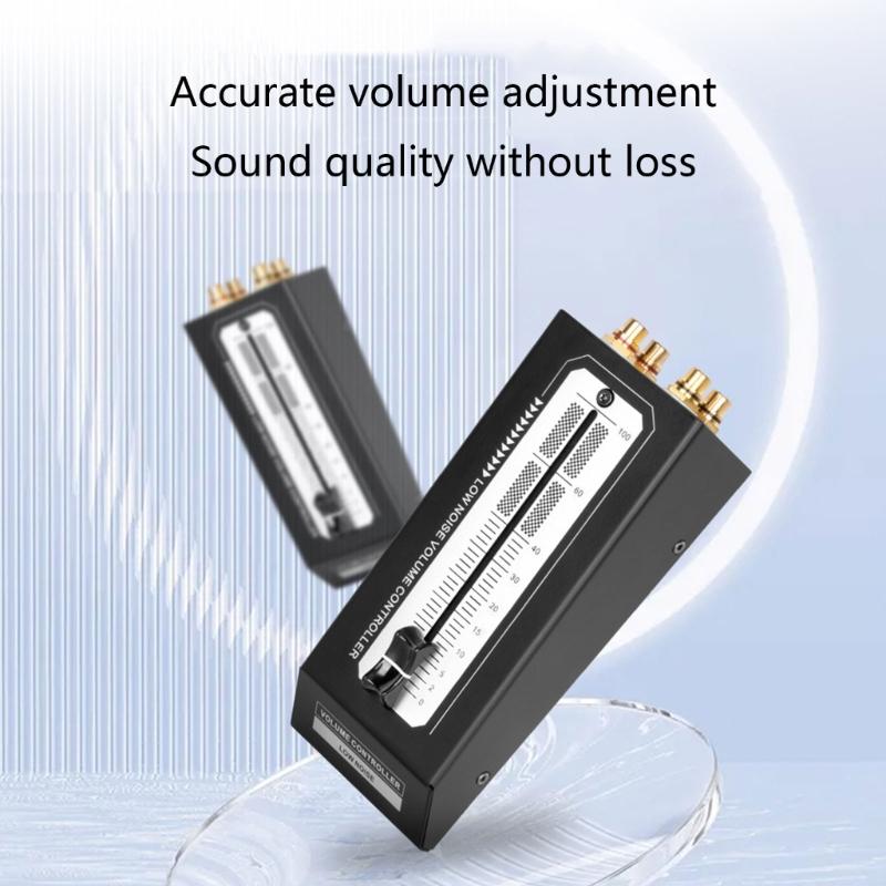 Metal Adjuster Controller Fine tune Your Sound Output Effortlessly Personalize Listening Control