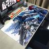 Anime Mouse Pad Gaming Accessories Mechanical Warrior Gundam Mousepad Gamer PC Computer Keyboard Desk Mat Non-slip Table Mats
