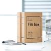 Deli A4 Kraft Paper Archive Box