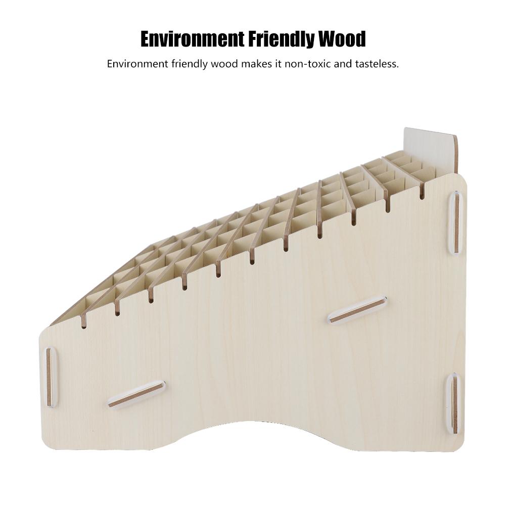 48 Cells Wooden Mobile Phone Management Storage Box Convenient Storing for Office Living Room