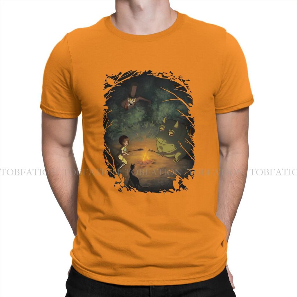ZX Fran Bow Game Dreamy Toad Campfire T Shirt Fashion Mens Tees Summer Cotton Clothing Harajuku ONeck TShirt