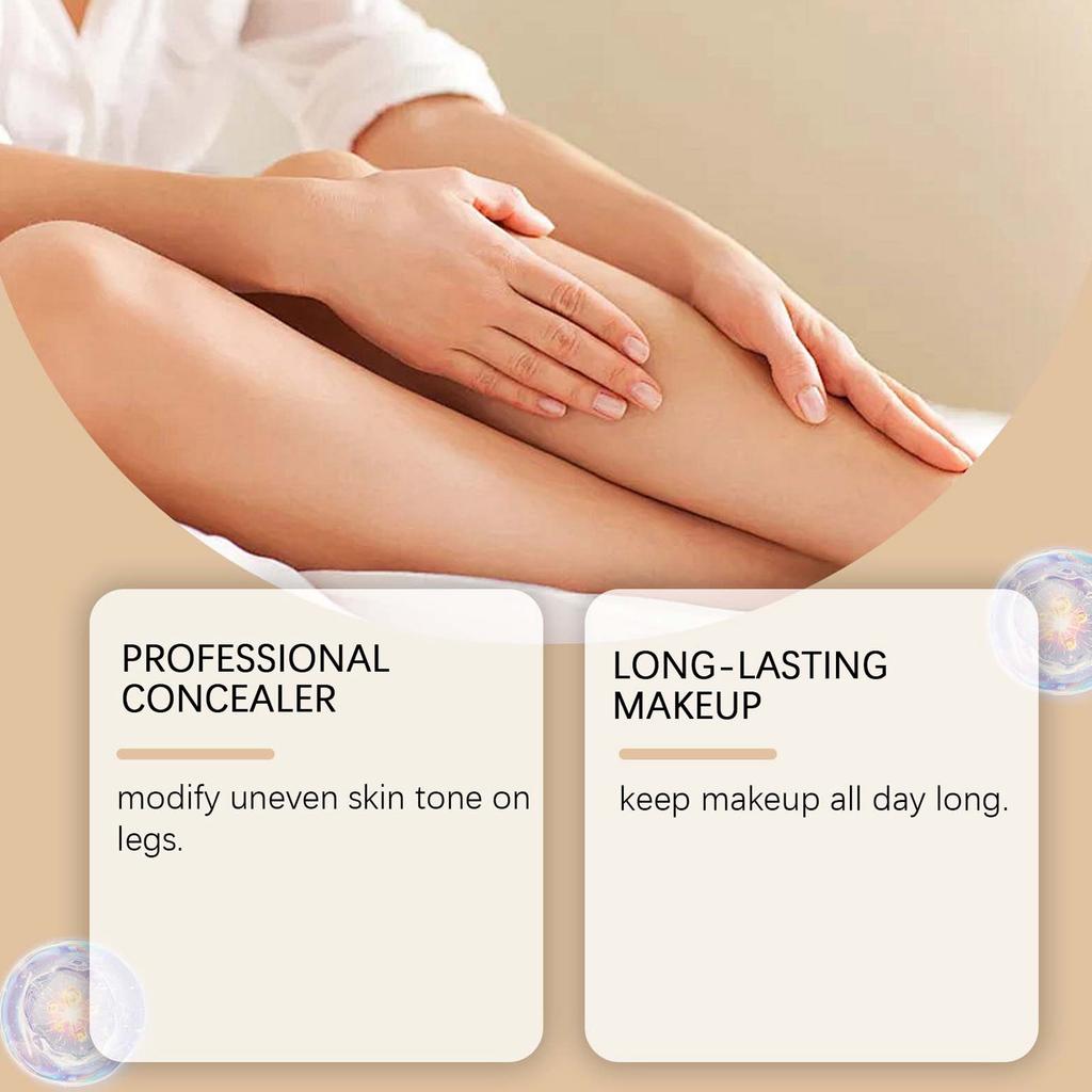 Leg Concealer Body Foundation Skin Tone Corrector Natural And Even Skin Tone Leg Concealer