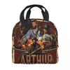 Arthur Morgan Thermal Insulated Lunch Bags for Picnic Portable Bento Box Thermal Cooler Lunch Boxes