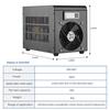 240*160*170mm 180W 60L 10-40℃ Constant Temperature Device Fish Tank Cooler Sustainable Refrigeration Aquarium Water Chiller Heater System