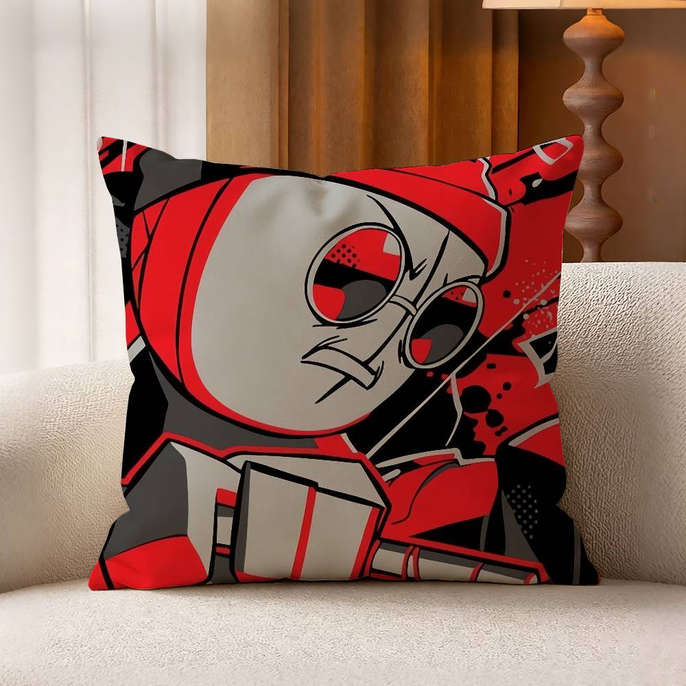 HHank SSharkrobotS MultiSize Printed Pillow Covers Home Decoration