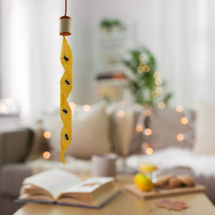 Balení 4 mucholapek – Bez insekticidu, Bez zápachu & Snadná instalace