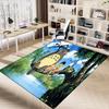 1 Stück Regentag Totoro Teppich für Spielzimmer Schlafzimmer Wohnzimmer Sofa Heimdekoration, Kinder Spielbereich Teppich Rutschfeste Bodenmatte Y72910