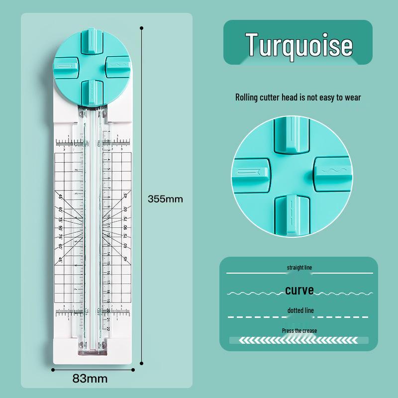 Compact 4-in-1 Paper Cutter Knife