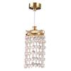 Miniature LED Chandelier For 1/12 Scale Doll House Living Room Crystal Lamp Figurine for Crafting Proejct Accessory