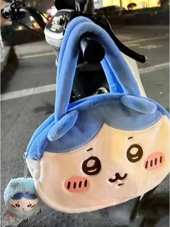 Chiikawa 2024 Cute Plush Backpack & Crossbody Bag - Little Eight Girls Gift & Storage Handbag