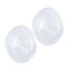 2 Pezzi Flangia in Silicone per 2 Pompe per Seno Indossabili Accessori Flangia Sostitutiva Inserto Cuscinetto Pezzi di Ricambio