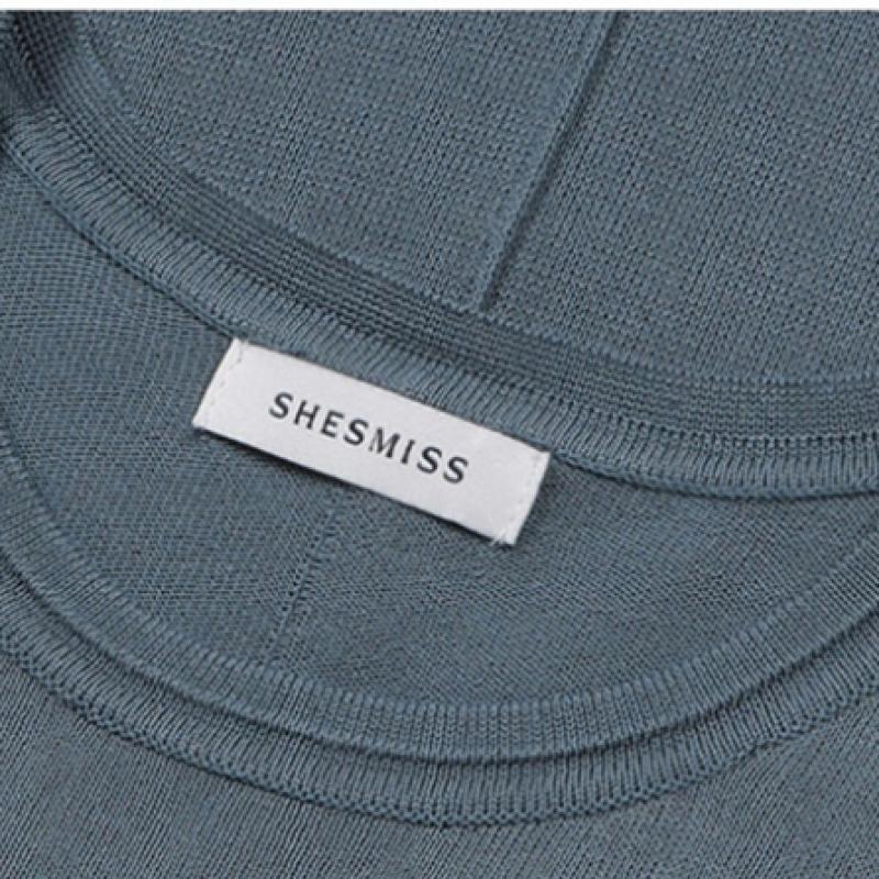 Shs Miss Strap Knit Long Dress