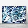 Canvas Wall Art Pokemon Genga Aesthetic Poster Cuadros Best Gifts Kid Action Figures Modern Home Modular Painting Waterproof