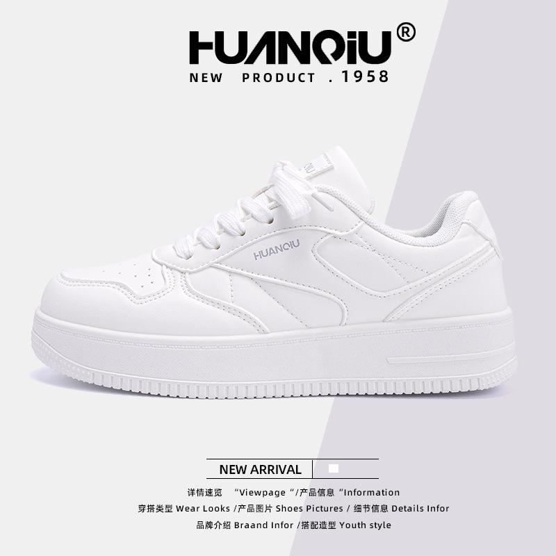 Global retro board shoes women's ZHQ68215 new popular spring season platform women's shoes versatile fashion casual shoes