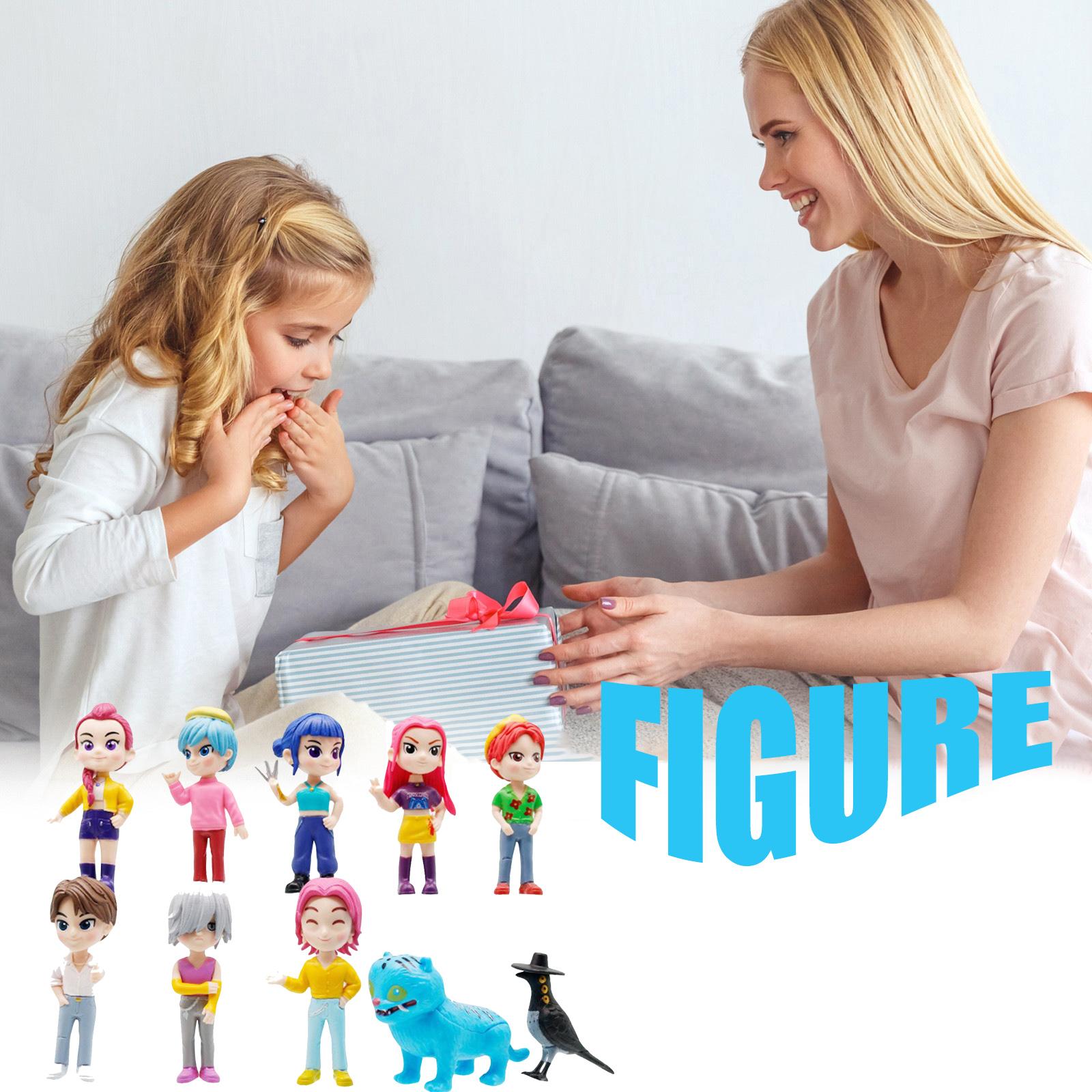 

Non-movable Doll Collection Version Scale Doll Desktop Ornaments One Size