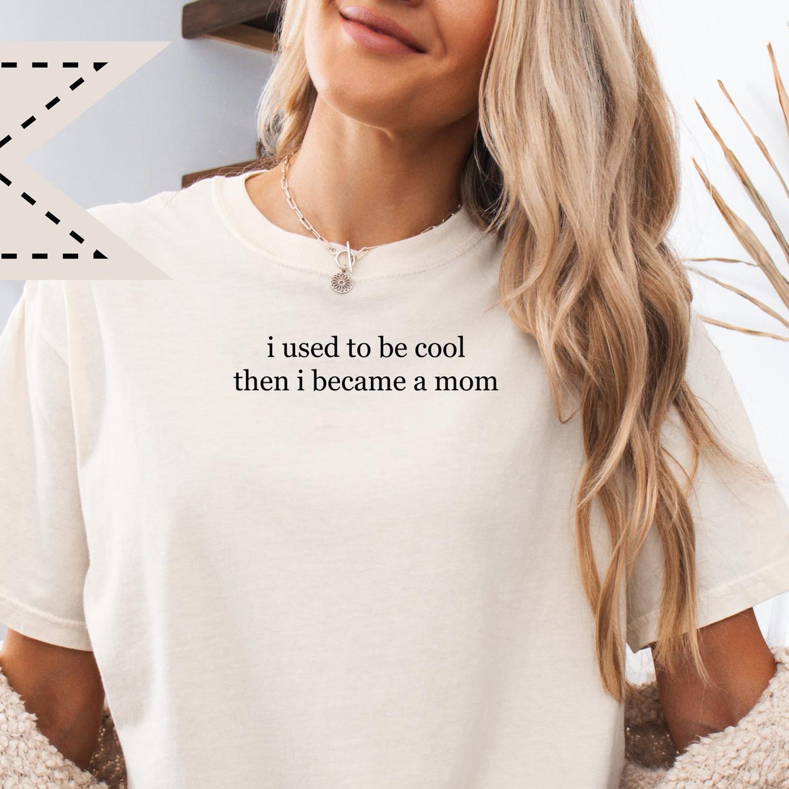 I Used to be Cool Then I Became a Mom Graphic Tee, Comfort Colors® Relaxed Mom Life Shirt, Sarcastic Mom Life Tee S