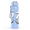 1PC Number 67 Hand Gesture Print 750ml Color Plastic Sports Water Bottle Leakproof Flip Straw Lid Suitable for Sports Office Home Use
