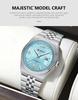 CURREN 8498 Men's Waterproof Quartz Business Watch with Round Digital Display