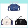 Cute Girls Canvas Bag With Zipper Closure For Daily Use And School