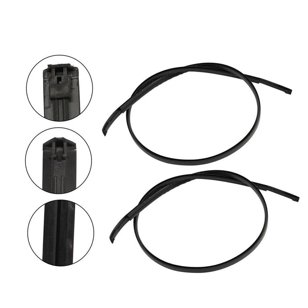 For Car Roof Repair Black Roof Drip Molding Car Roof Trim Molding Car Cover Left Right Pair Stable Performance