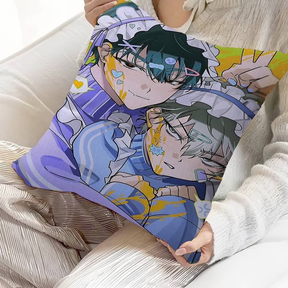 Anime A-Alien Stage Ivan Till Cushion Cover Pillow Cover Decor Pillowcase Printed Cushion Case For Couch