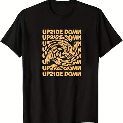 Elastic Short Sleeve - Unisex Polyester Fade-Resistant T-Shirt