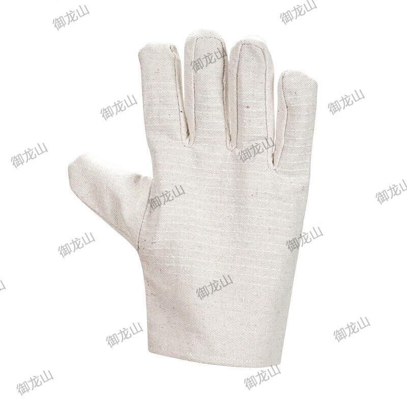 10-Pack Double-Layer Canvas Work Gloves
