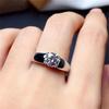 Elegant 2 Carat Moissanite Ring In Pt950 White Gold for Women - Perfect for Weddings and Gifts