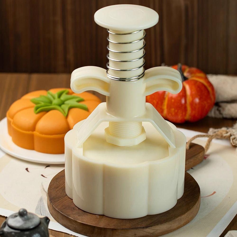 Pumpkin/Persimmons Pattern 500G Cantonese Mooncake Mold Pastry Mold Mid-Autumn Festival