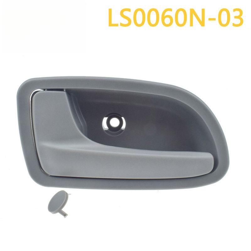 Pair Front Left Right Interior Door Handle for 2003 Kia Rio 82610-FD000 82620-FD000 Front left/rear left