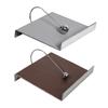 Paper Napkin Holders Rack Stainless Steel Letters Square Paper Napkin Holder for Hotel Dining Room Picnics Sample Room Kitchens