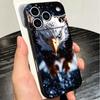 Bald Eagle Cool Soft Phone Case for iPhone 16 16E 17 Air 15 Pro Max 14 Plus 13 Mini 11 12 7 Black Cover Back Shell