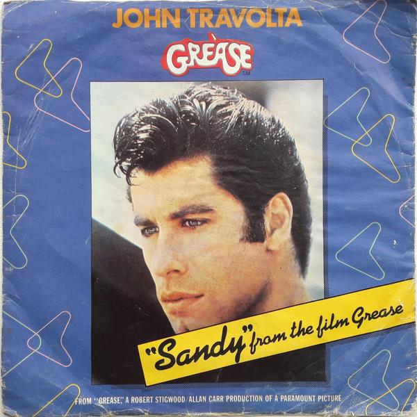 

7inch Record JOHN TRAVOLTA - Sandy POSP6 Midsong Interna 1978 UK Rock Used