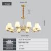 OEING Copper LED Chandelier