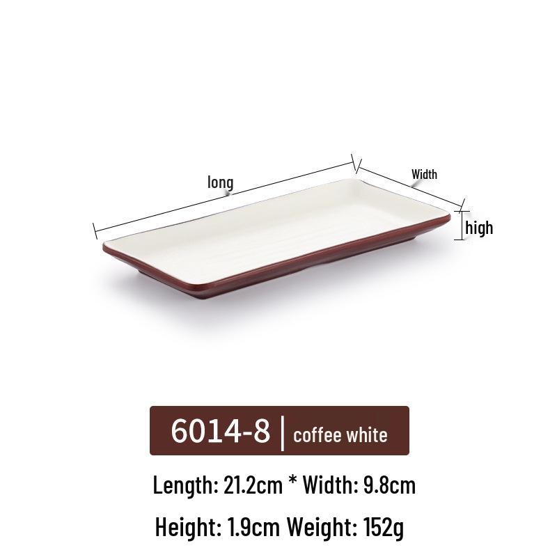 Kaibaiya Melamine Rectangular Sushi & BBQ Tray