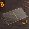 MagiDeal Industrial Style Double Sided Glass Hanging Photo Frame Wall Frame Flower Plant Specimen Portrait Display Frame Holder