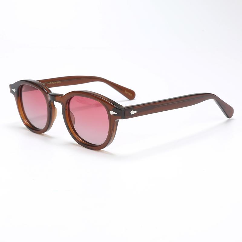 Fashion Polarized Sunglasses Men UV400 Johnny Depp Lemtosh Brand Designer Sun Glasses For Male Retro Acetate Frame Oculos